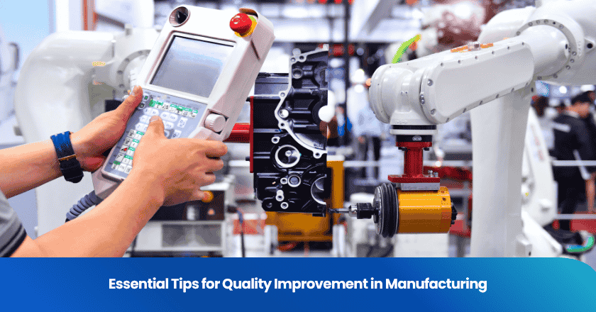 Essential Tips for Quality Improvement in Manufacturing